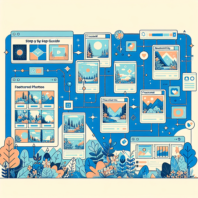 highlighted featured photos on Facebook