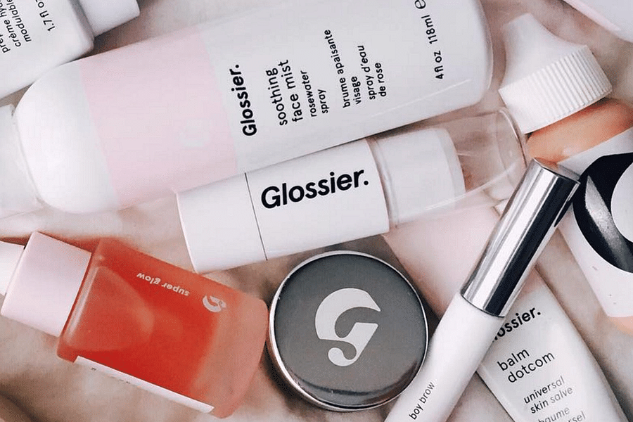 Glossier user-generated content
