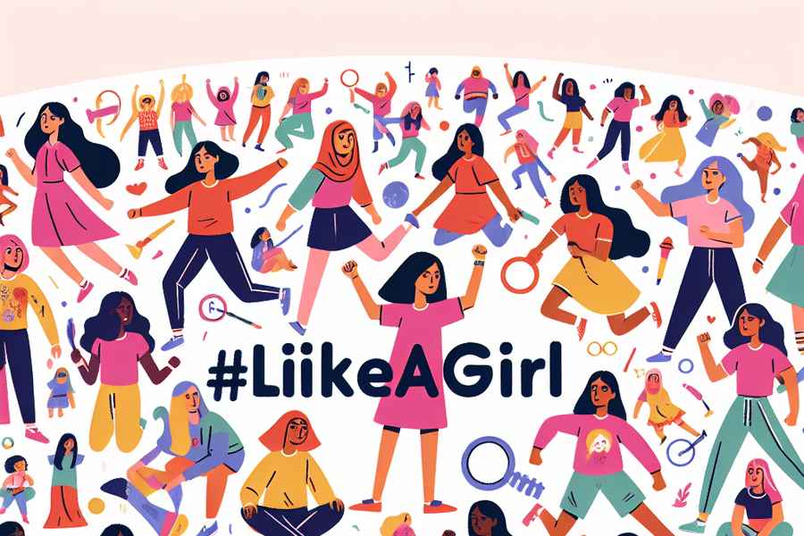 Always #LikeAGirl campaign tweet
