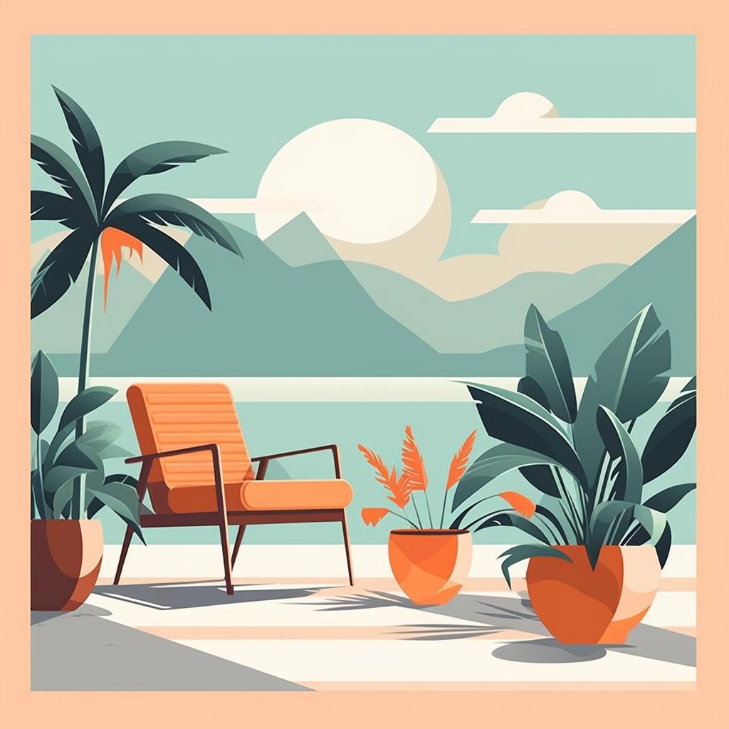 An Instagram feed with a consistent color scheme and style